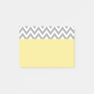 Post-it® Blocs-notes cadeau jaune gris pour l'école