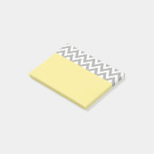 Post-it® Blocs-notes cadeau jaune gris pour l'école (Incliné)