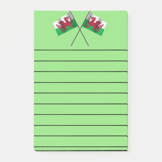 Post-it® Blocs-notes du Pays de Galles (Devant)