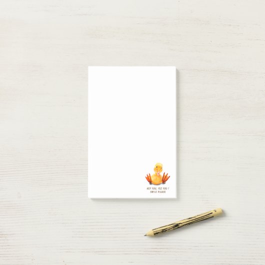 Post-it® Blocs-notes Funny Duck (Sur un bureau)