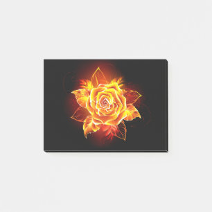 Post-it® Blooming Fire Rose