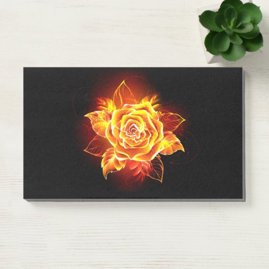 Post-it® Blooming Fire Rose (Bureau)