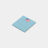 Post-it® Blue American Flag Post Il Notes Cadeau (Incliné)