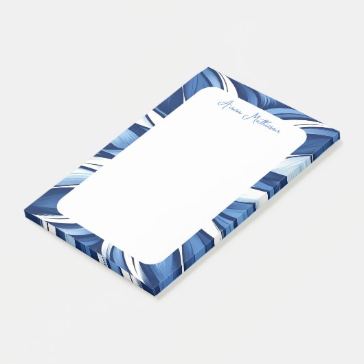 Post-it® Blue Bliss Floral bio (Incliné)