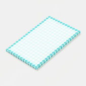 Post-it® Blue Combination Diamond Motif par Shirley Taylor (Incliné)