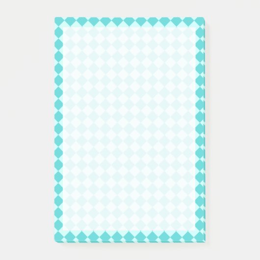 Post-it® Blue Combination Diamond Motif par Shirley Taylor (Devant)