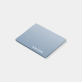 Post-it® Blue Crane bleu color (Incliné)