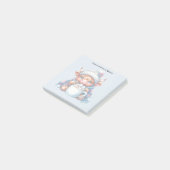 Post-it® Blue Custom Winter Highland Vache/Bovine (Incliné)