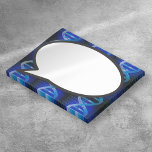 Post-it® Blue DNA Speech Buble Science Médicale<br><div class="desc">Un design cool,  tendance et amusant inspiré de la science médicale. Le cadeau parfait pour tous les médecins,  les infirmières,  les scientifiques,  les professeurs de sciences,  les techniciens de laboratoire,  les étudiants en sciences et tout geek scientifique de votre vie (y compris vous)! Conçu par Thisisnotme©</div>