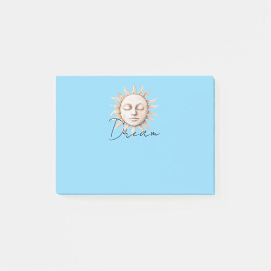 Post-it® Blue Dream Sicilian Sun (Devant)