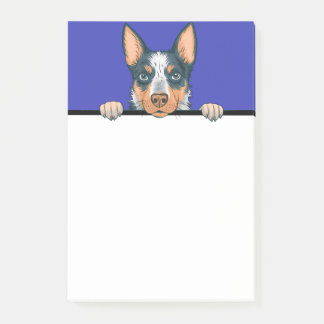 Post-it® Blue Heeler Australian Cattle Amoureux des chiens 