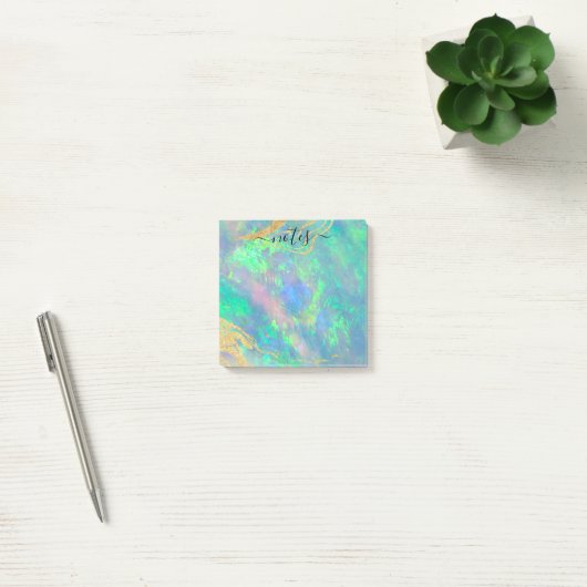 Post-it® Blue Opal | Bloc-notes Modern Glam (Bureau)