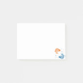 Post-it® Blue Orange Summer Japonais Koi Fish (Devant)