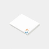 Post-it® Blue Orange Summer Japonais Koi Fish (Incliné)