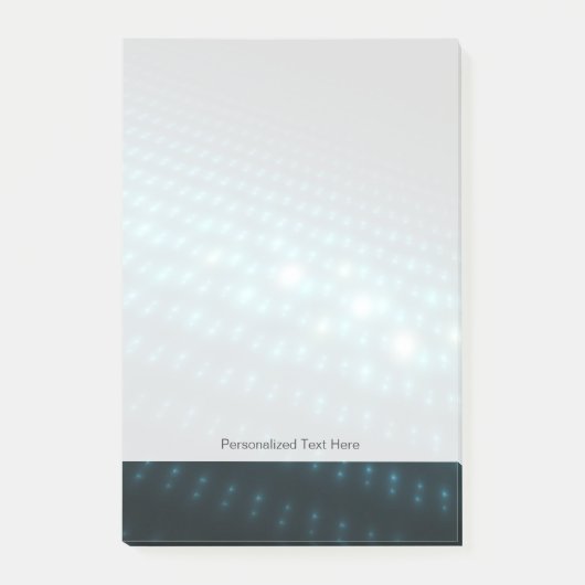 Post-it® Blue Orbs 3D (Devant)