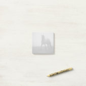 Post-it® Blue Roan Mist - Notes 3" x 3" (Sur un bureau)