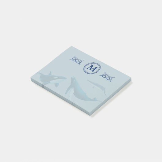 Post-it® Blue Whales (Incliné)