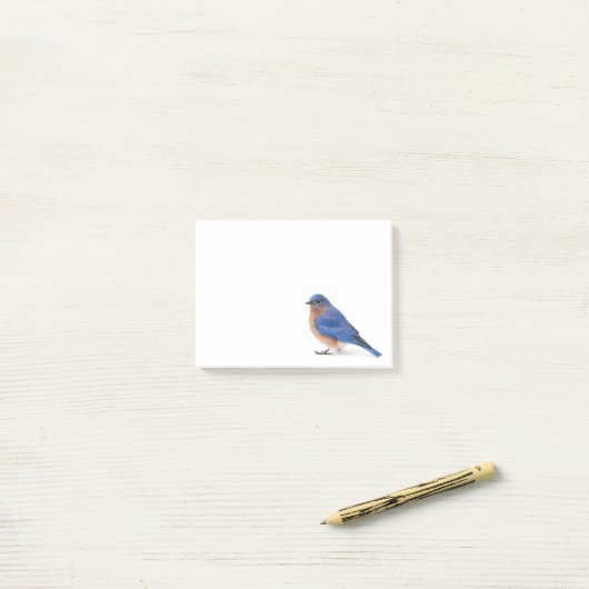 Post-it® Bluebird (Sur un bureau)