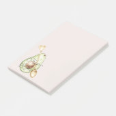 Post-it® Blush Pink Avocado Heart Spoon  (Incliné)