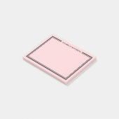 Post-it® Blush Pink Monogram (Incliné)
