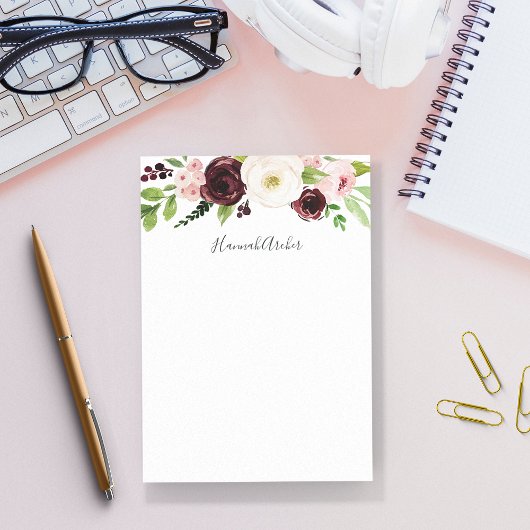 Post-it® Blush Romance Personnalisé