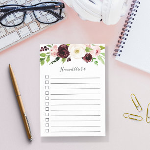 Post-it® Blush Romance Personnalisé À Faire Liste