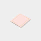 Post-it® Blush Rose et Faux Gold Foil (Incliné)