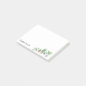 Post-it® Boho Chic Aquarelle Verdure Poted Houseplant Non (Incliné)