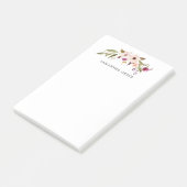 Post-it® Boho Chic Floral Notes post-it personnalisées (Incliné)
