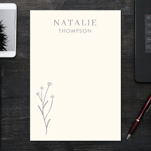 Post-it® Boho Chic Lilac Lavender Cool personnalisé