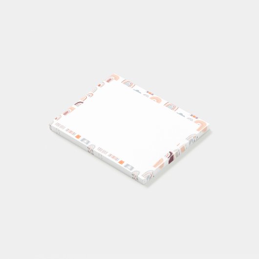 Post-it® Boho Doodle Rainbow Motif (Incliné)