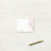 Post-it® Boho Dreamcatcher Watercolor Lilac Blush Peach (Sur un bureau)