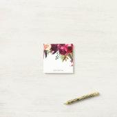 Post-it® Boho floral (Sur un bureau)
