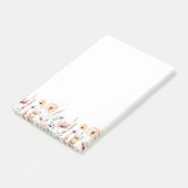 Post-it® Boho Floral Fleur sauvage (Incliné)