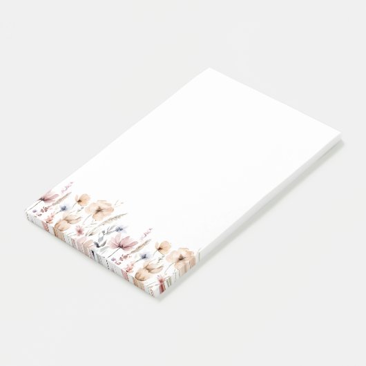 Post-it® Boho Floral Fleur sauvage (Incliné)