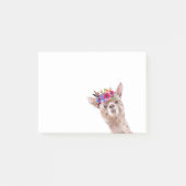 Post-it® Boho Floral Llama Alpaca Aquarelle (Devant)