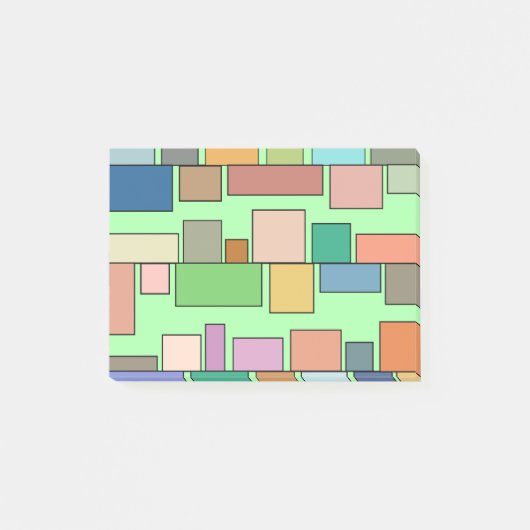 Post-it® Boho Rectangles (Devant)
