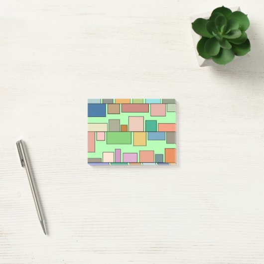 Post-it® Boho Rectangles (Bureau)