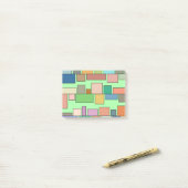 Post-it® Boho Rectangles (Sur un bureau)