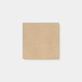 Post-it® Boho rustique kraft élégant (Devant)