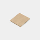 Post-it® Boho rustique kraft élégant (Incliné)