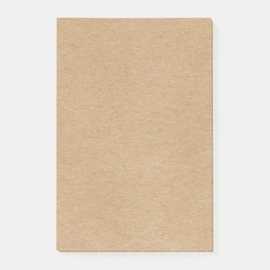 Post-it® Boho rustique simple Kraft (Devant)