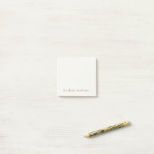 Post-it® Boho simple typographie  (Sur un bureau)