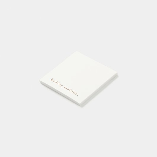 Post-it® Boho simple typographie  (Incliné)