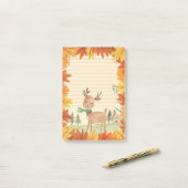 Post-it® Bois confortable (Sur un bureau)