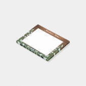 Post-it® Bois enneigé & Pays forestier Épinette personnalis (Incliné)