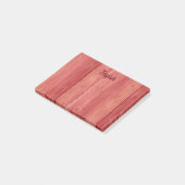 Post-it® Bois rouge (Incliné)