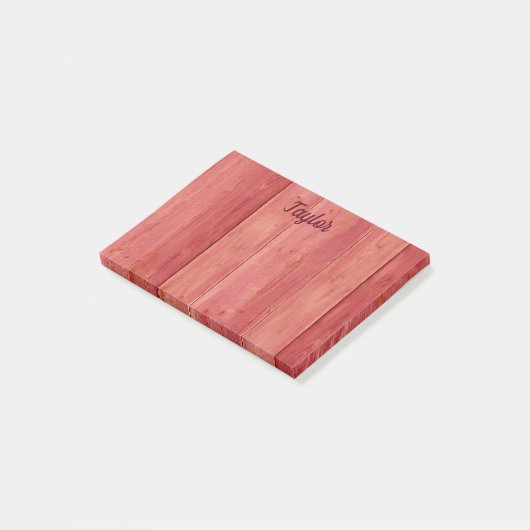 Post-it® Bois rouge (Incliné)