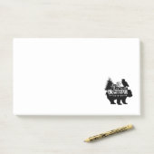 Post-it® Bois toujours gracieux (Sur un bureau)