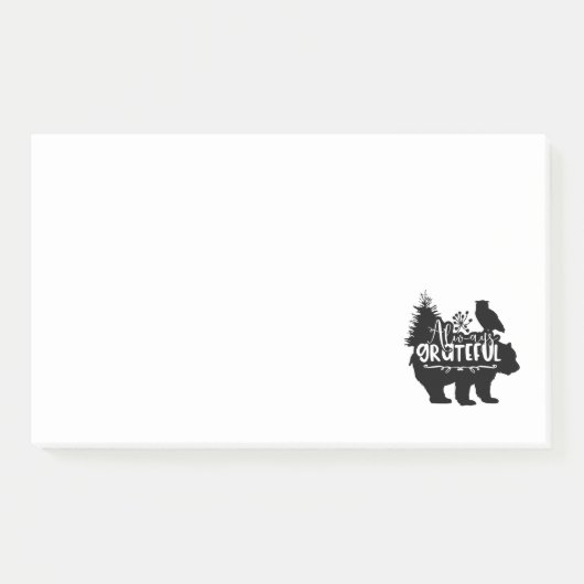 Post-it® Bois toujours gracieux (Devant)